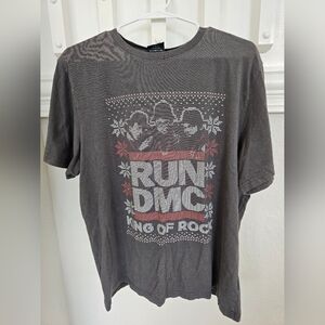 Run DMC Official Christmas King Of Rock T-Shirt size 2XL